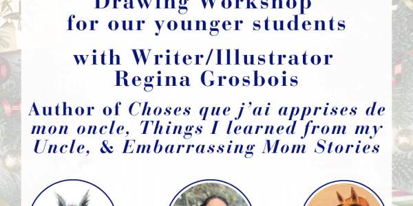 21st Dec Free Bilingual drawing workshop