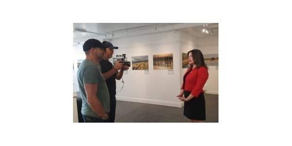 French TV Crew visiting AF Cork