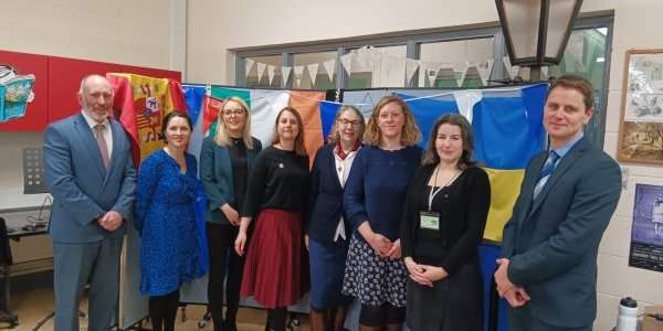 Visit from the French Embassy's Language Attachée (Dec. 2023)