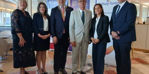 2025 France Ireland Chamber & Brittany Ferries Annual Lunch on the Pont-Aven vessel