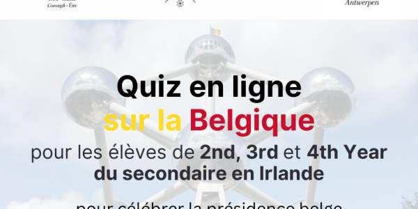 Quiz in French about Belgium (for JC & TY students), May 2024