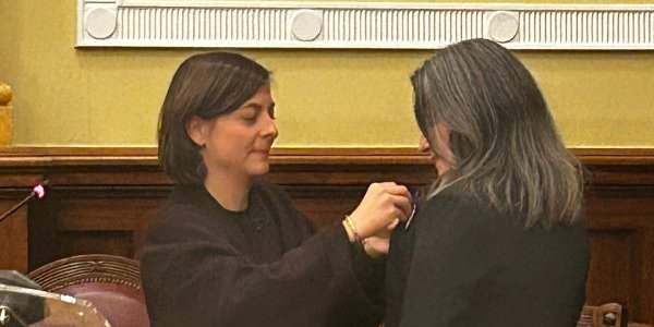 Palmes académiques Medal awarded to AF de Cork President