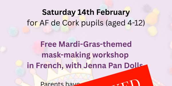 Our French Mardi-Gras Event for children is now full