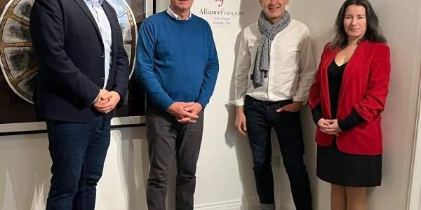 Visit from the Hon. Consul of Ireland in Brittany